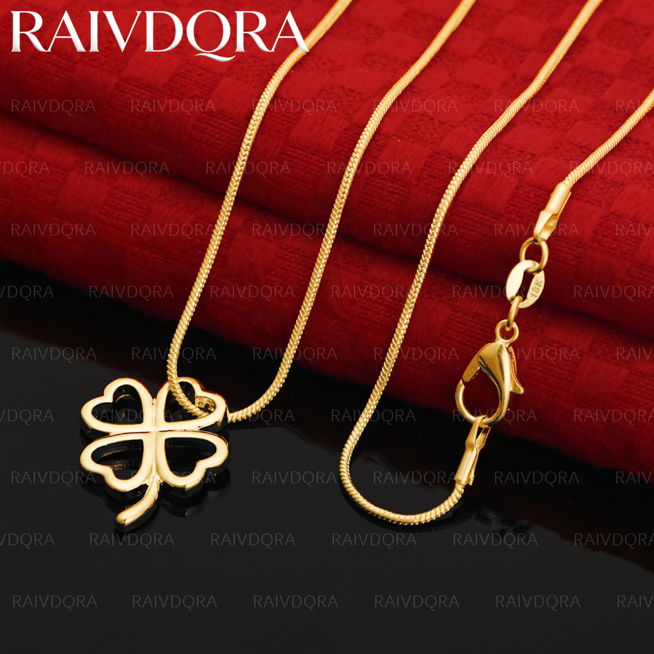 Snake Plant - 18K Gold Plated Heart Leaf Clover