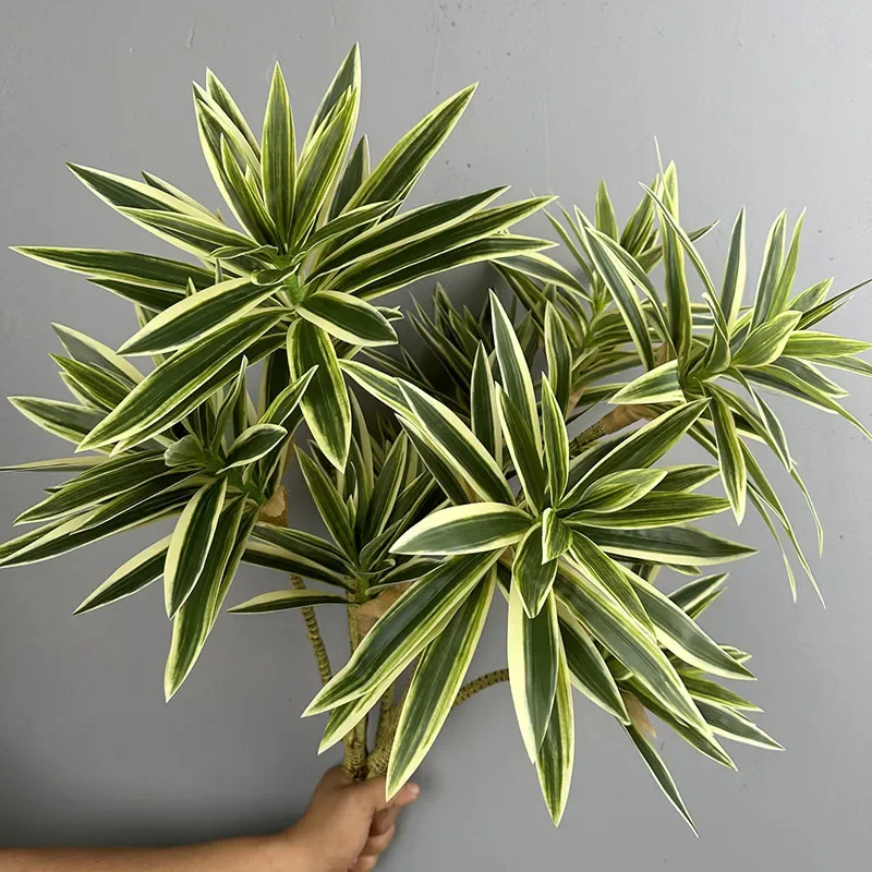 Snake Plant - Artificial Green Plants Tropical Lily Bamboos