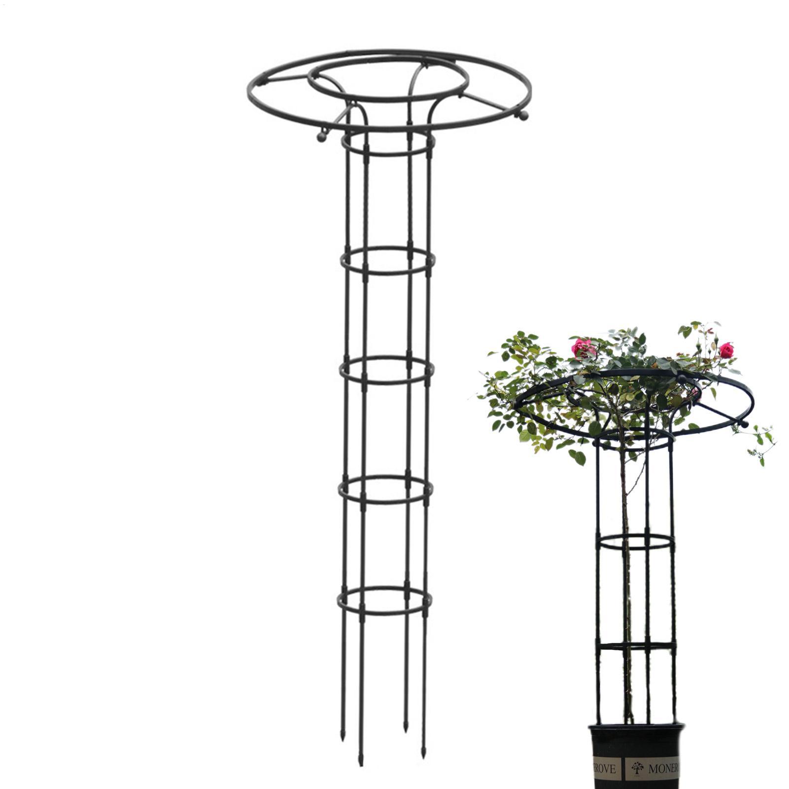 Terracotta Pot - Garden Trellis Umbrella Tower Plant Trellis