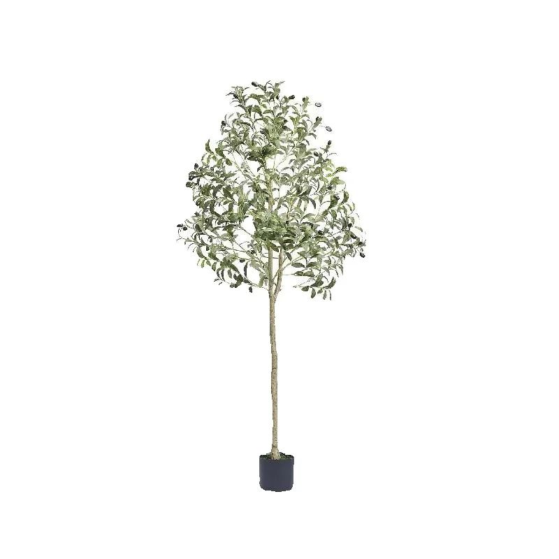 Snake Plant - SucceBuy Artificial Olive Tree 4/5/6FT Tall