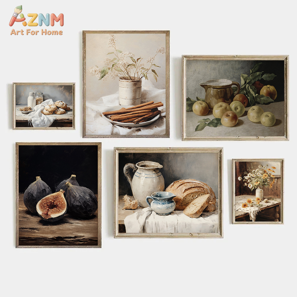 Terracotta Pot - AZNM Vintage Neutral Still Life Canvas