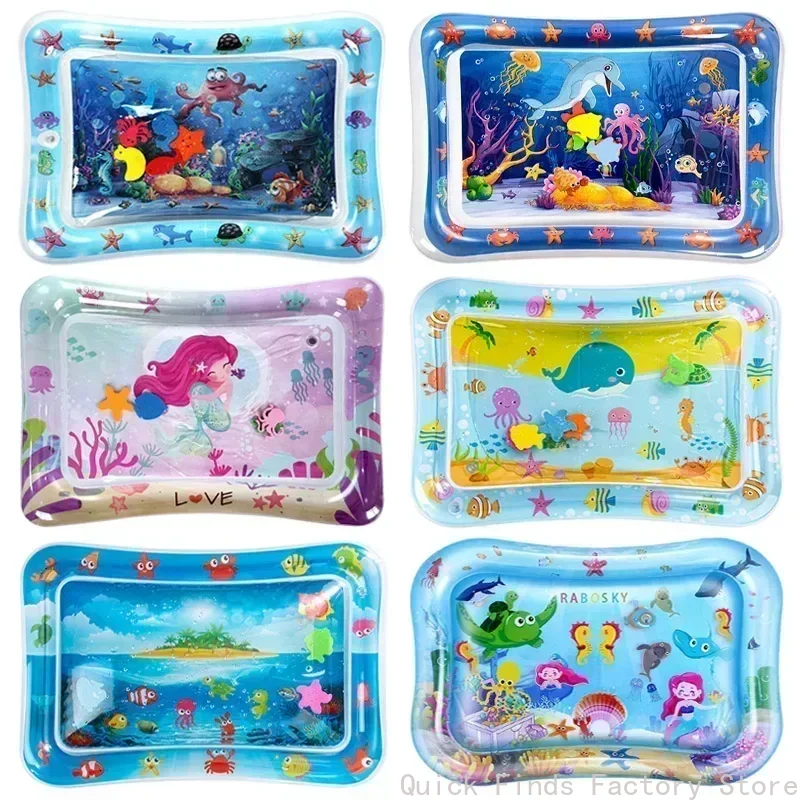 Baby Water Play Mat Inflatable - Repotting Mat 评论和价格