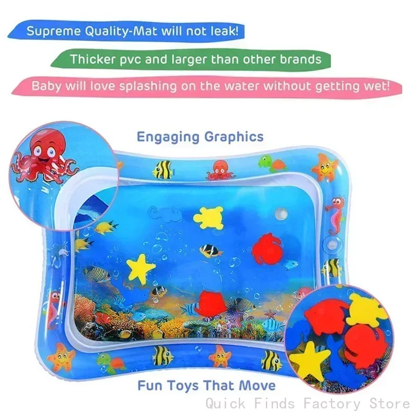 Baby Water Play Mat Inflatable - Repotting Mat 评论和价格