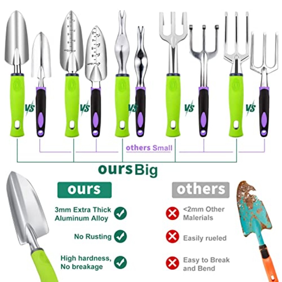 84 PCS Garden Tools Set, 10pcs - Succulent Set 评论和价格