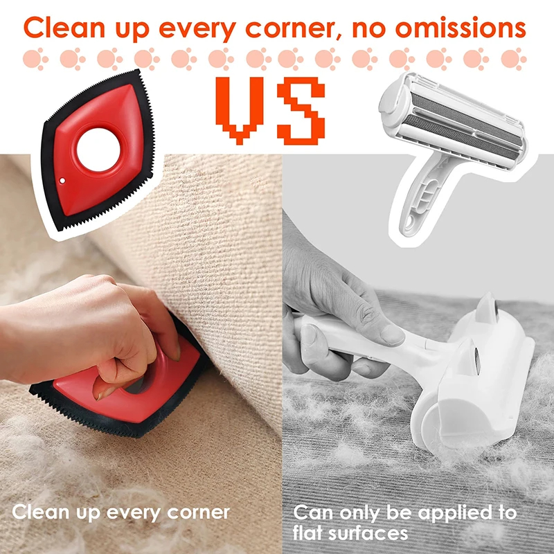 4 Modes Pet Hair Remover Comb  - Repotting Mat 评论和价格