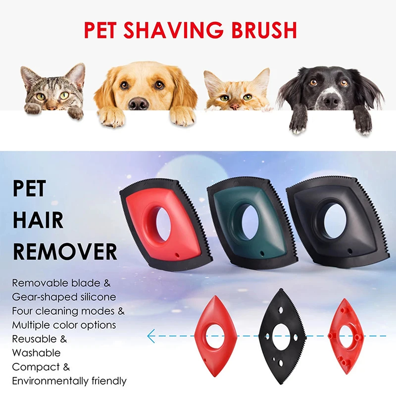 4 Modes Pet Hair Remover Comb  - Repotting Mat 评论和价格
