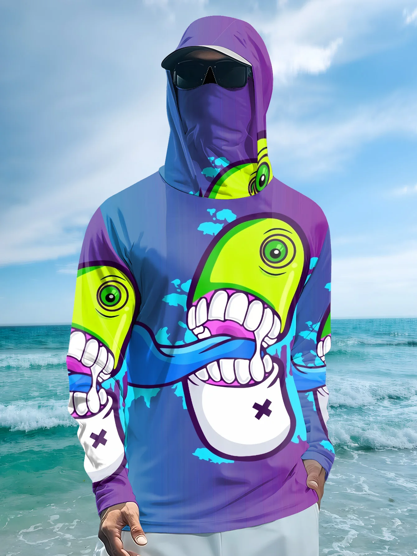 Men Cartoon Monster Graffiti F - Monstera 评论和价格