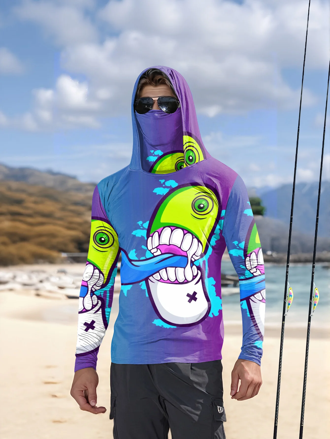 Men Cartoon Monster Graffiti F - Monstera 评论和价格