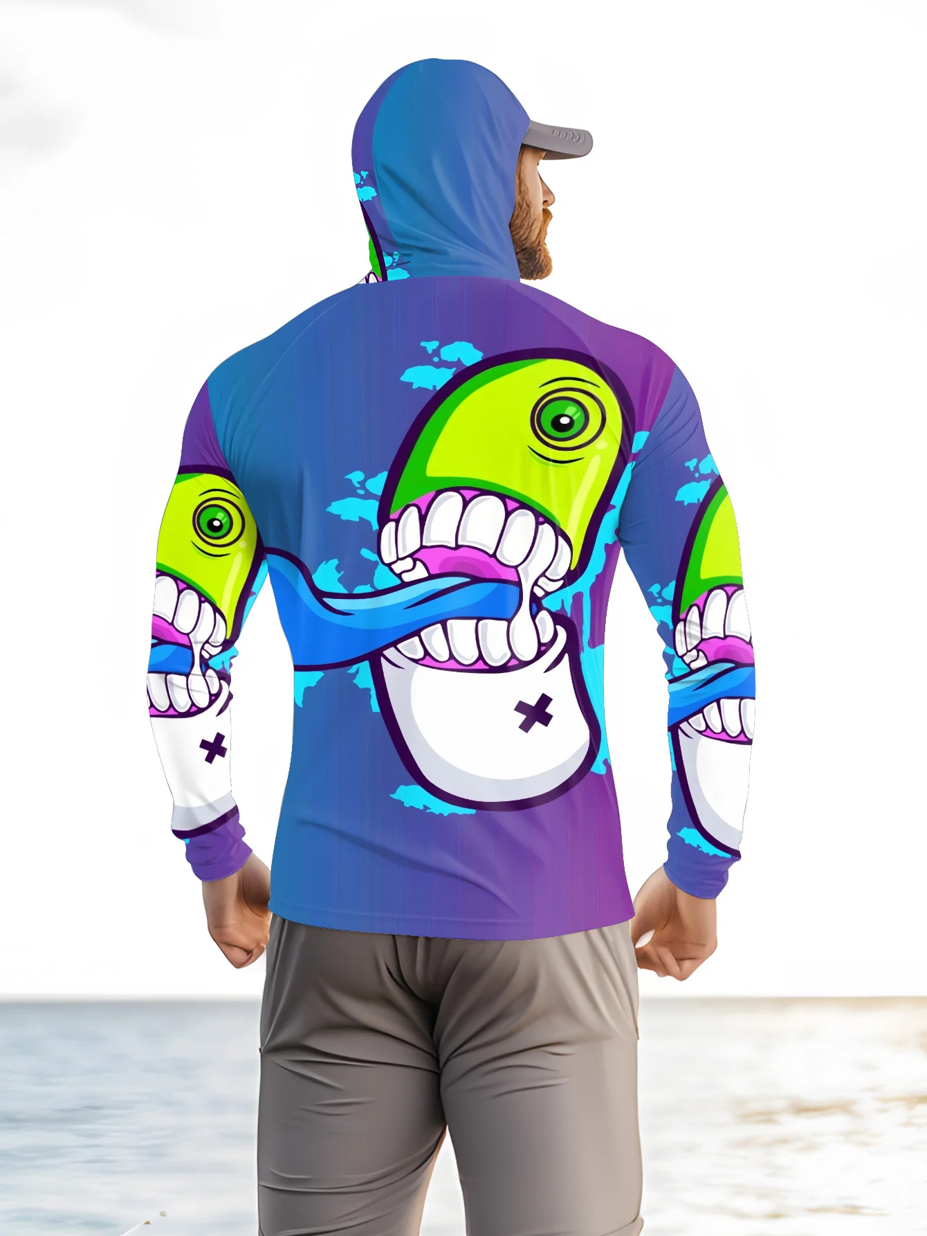 Men Cartoon Monster Graffiti F - Monstera 评论和价格