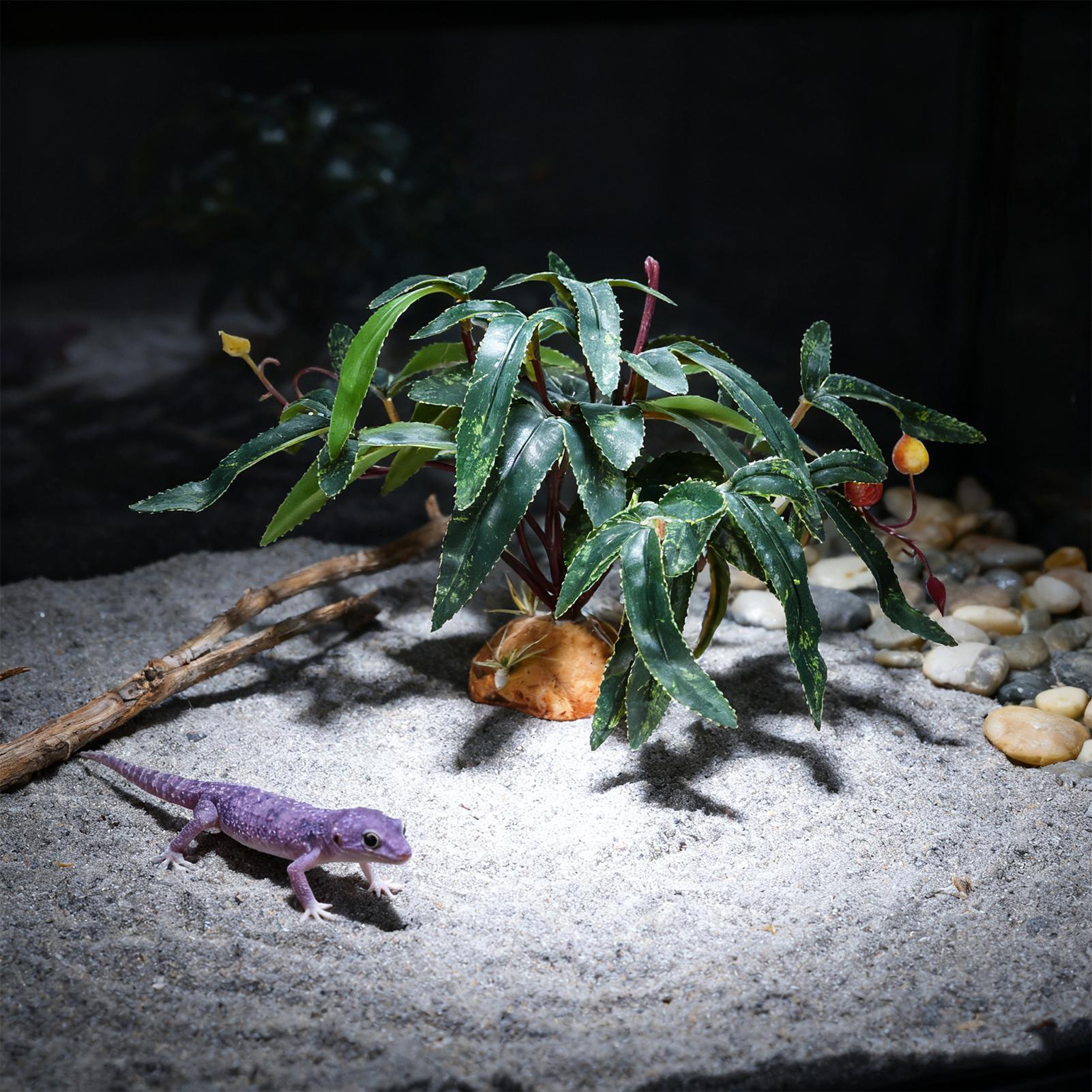 Fake Reptile Plants Snake Tank - Snake Plant 评论和价格