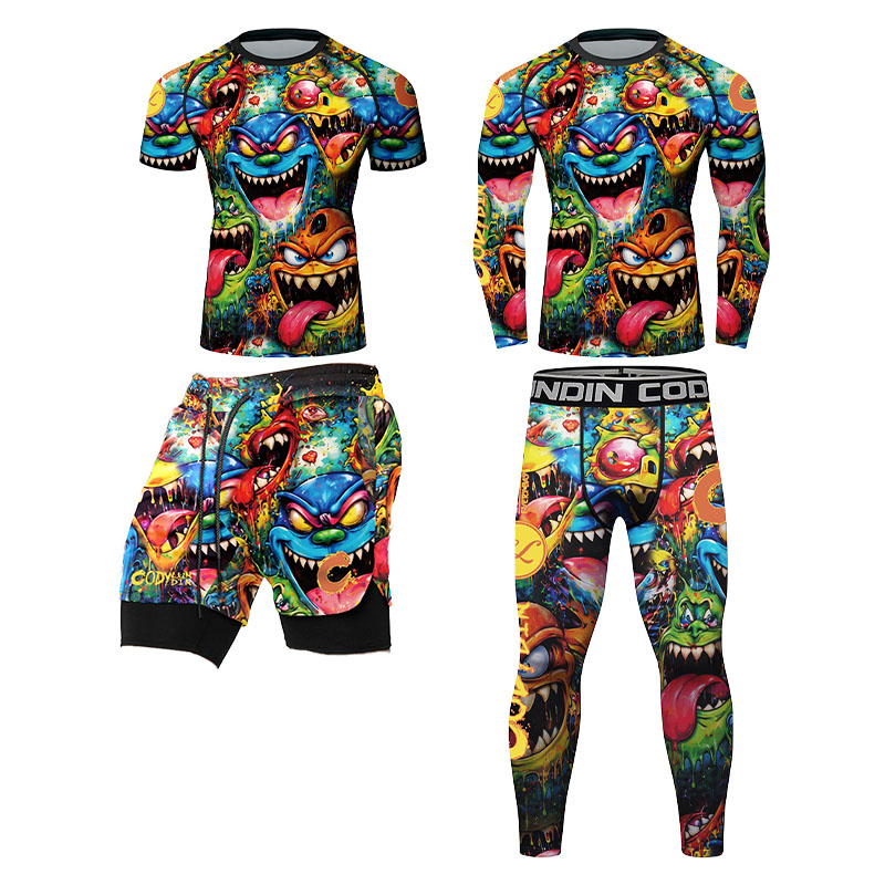 3D Colorful Monster Graffiti M - Monstera 评论和价格