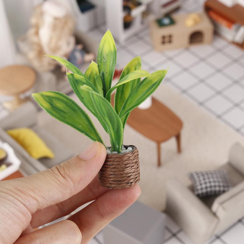 1Pcs Mini Artificial Potted Pl - Plant Pot 评论和价格