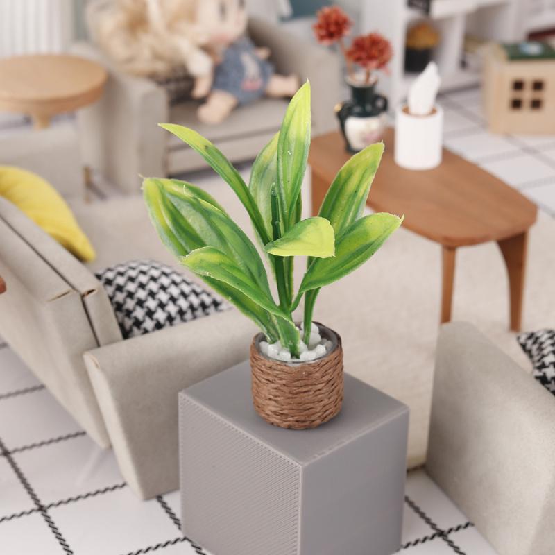 1Pcs Mini Artificial Potted Pl - Plant Pot 评论和价格