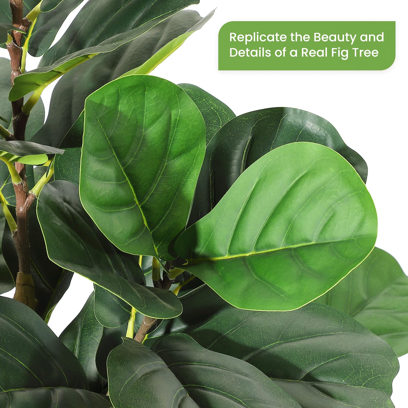 Faux Fiddle Leaf Fig Tree 5/6/ - Fiddle Leaf Fig 评论和价格