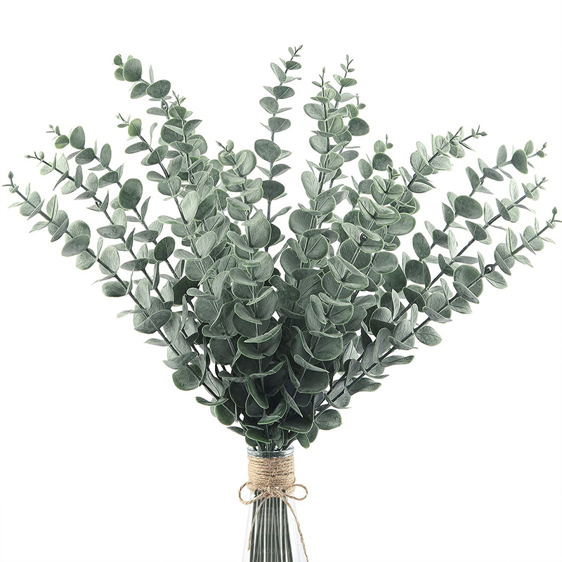 20pcs Artificial Eucalyptus St - Fiddle Leaf Fig 评论和价格