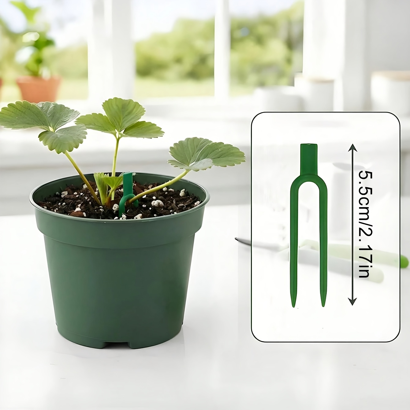 30/20/5pcs Plastic U-Shaped Ga - Plant Support Stake 评论和价格