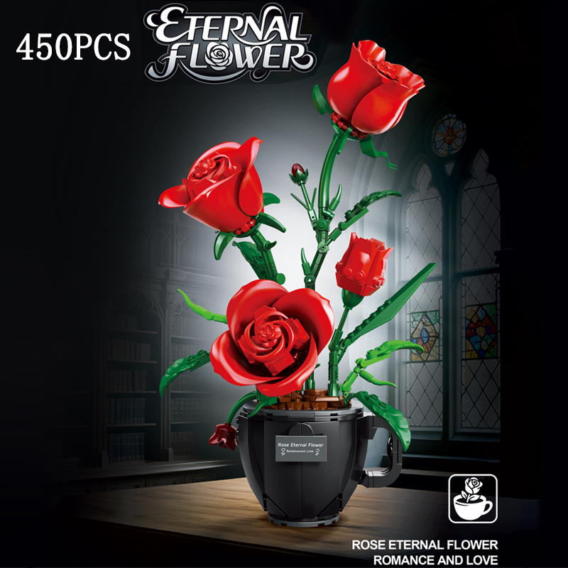 MOC Coffee Cup Flower Building - Terracotta Pot 评论和价格