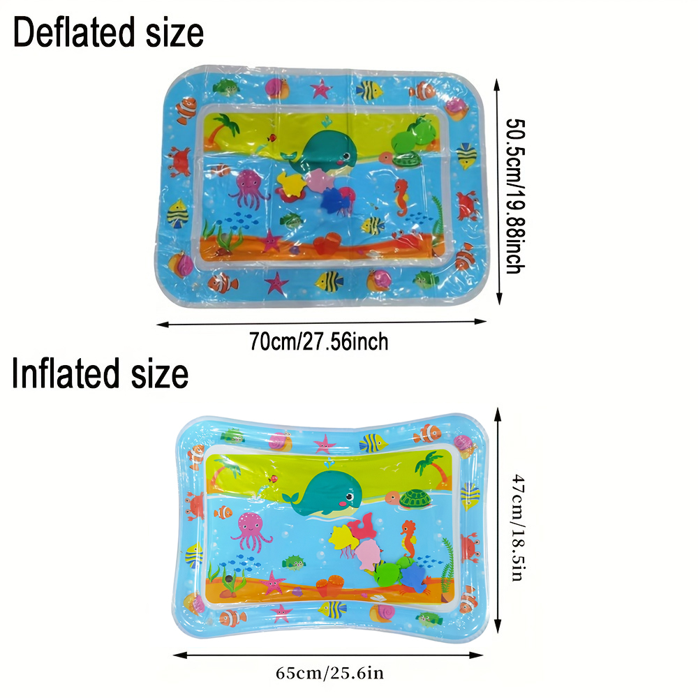 1pc Blue Whale Inflatable PVC  - Repotting Mat 评论和价格