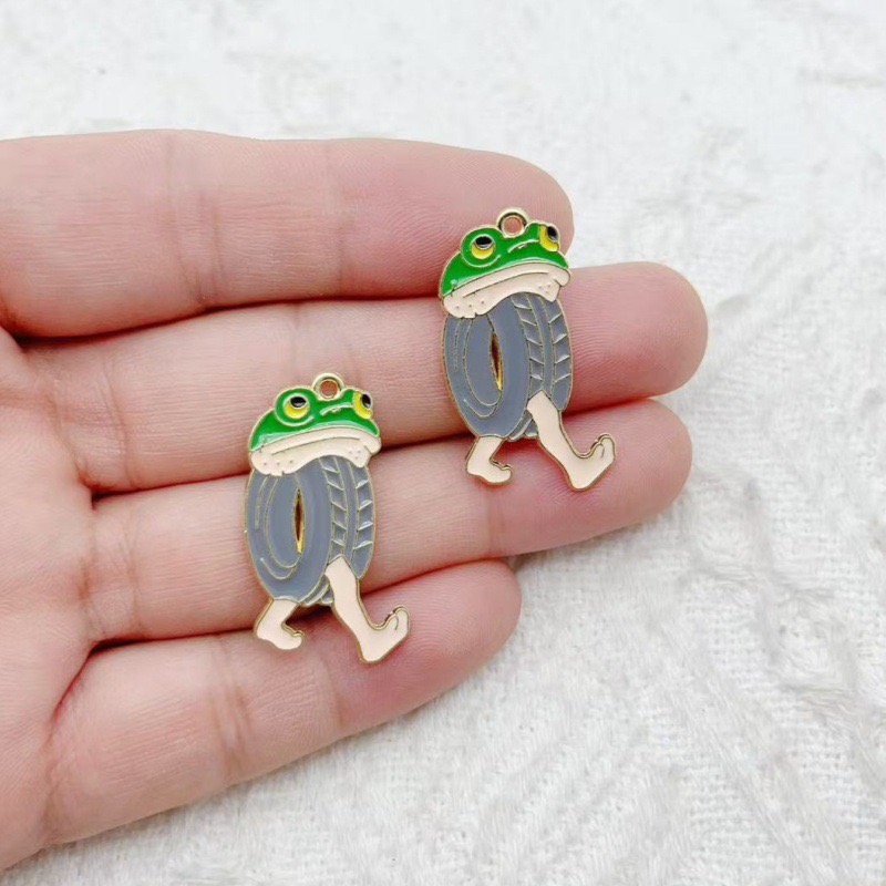 10pcs Creative Alloy Drip Oil  - Monstera 评论和价格
