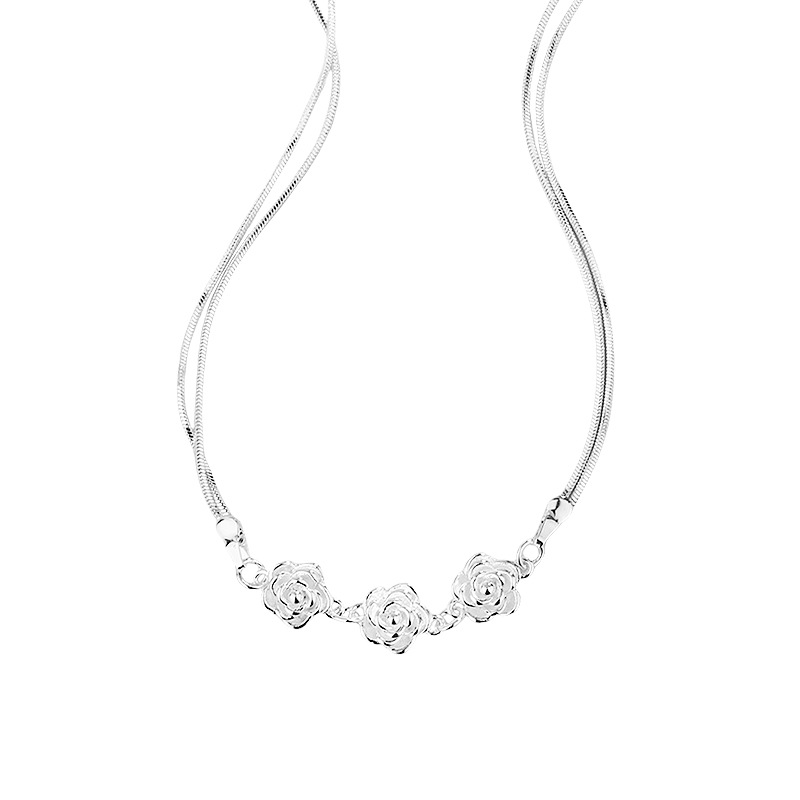 925 Sterling Silver Double-lay - Snake Plant 评论和价格