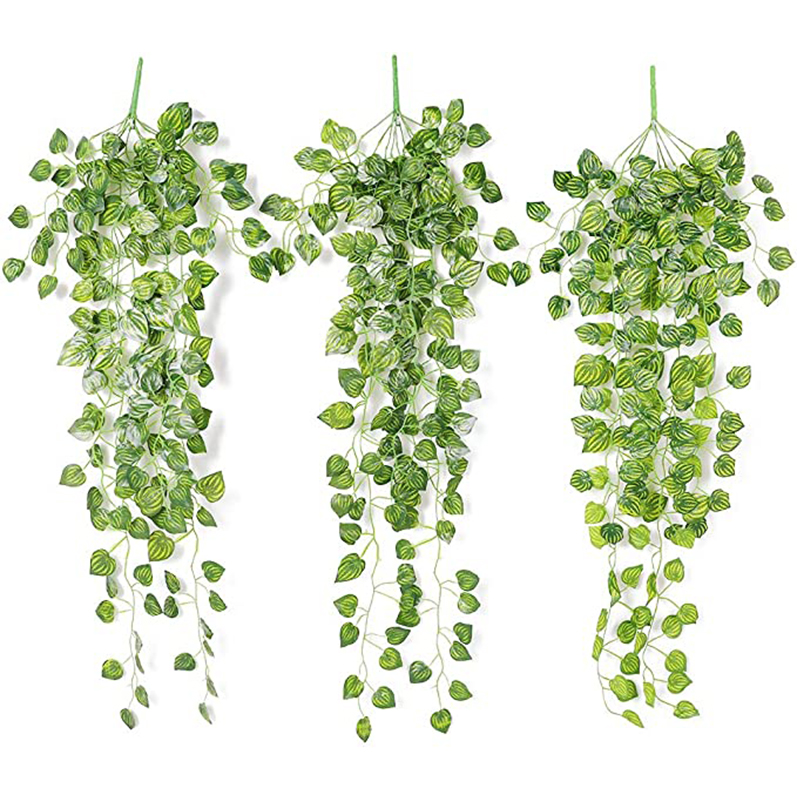 Artificial Basket Rattan Hangi - Succulent Set 评论和价格