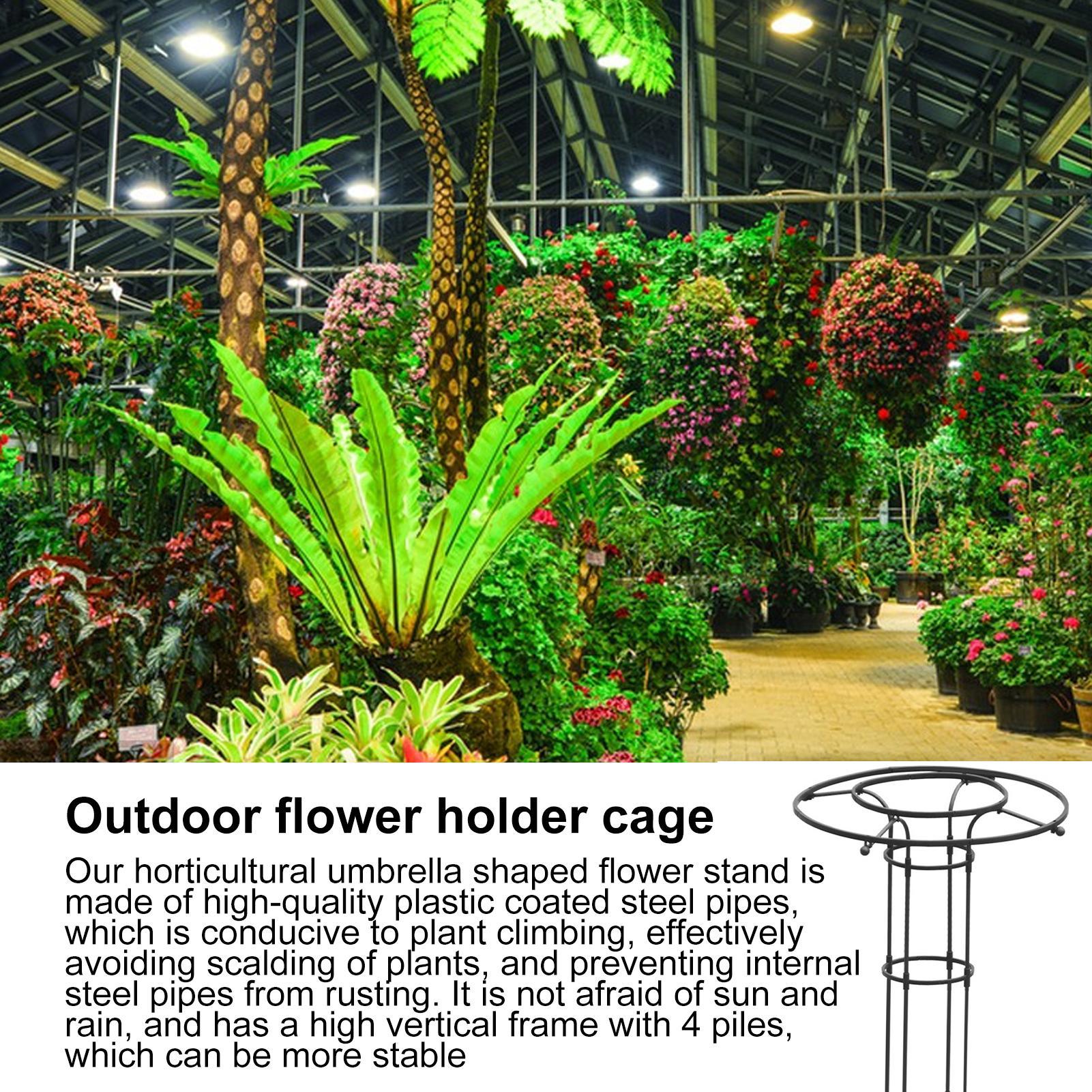 Garden Trellis Umbrella Tower  - Terracotta Pot 评论和价格
