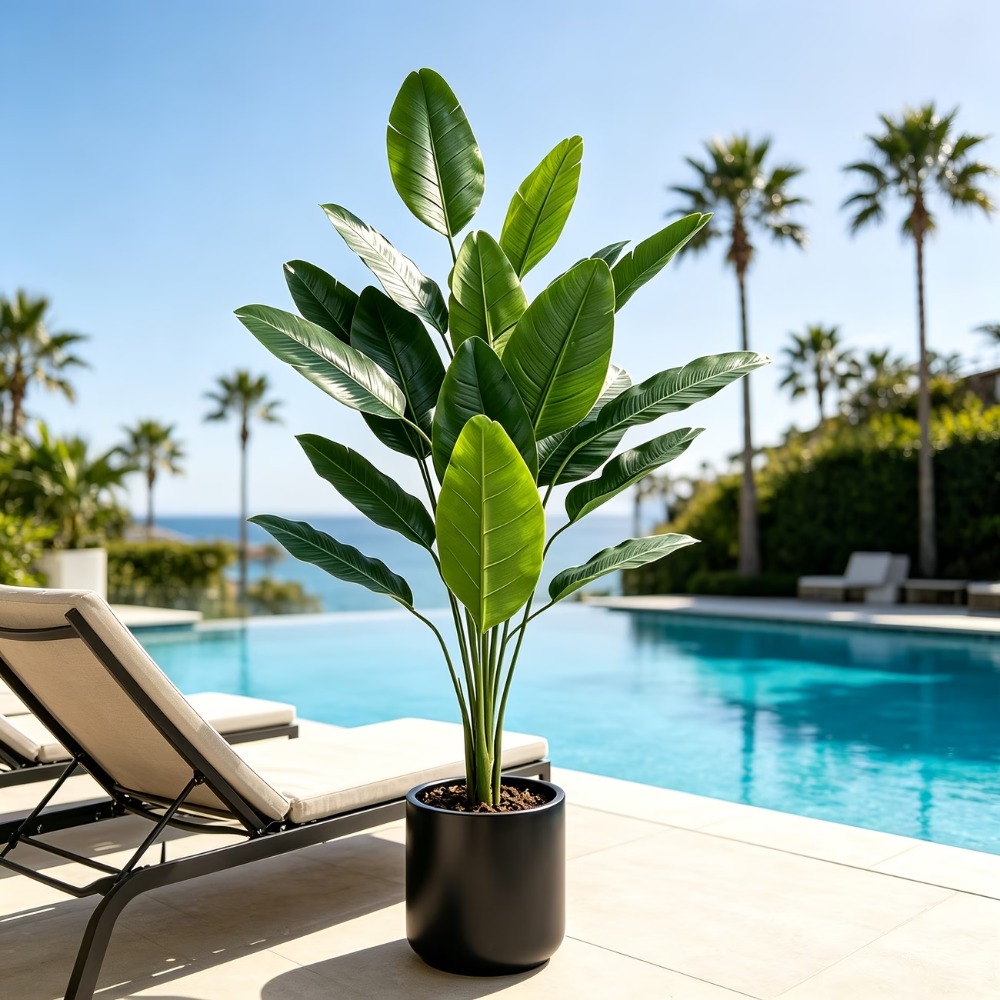 1PC 105cm Giant Artificial Ban - Fiddle Leaf Fig 评论和价格