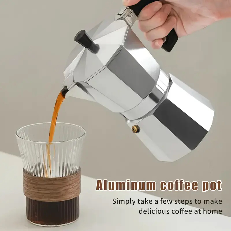 Classic Aluminum Moka Pot 50-3 - Pothos 评论和价格