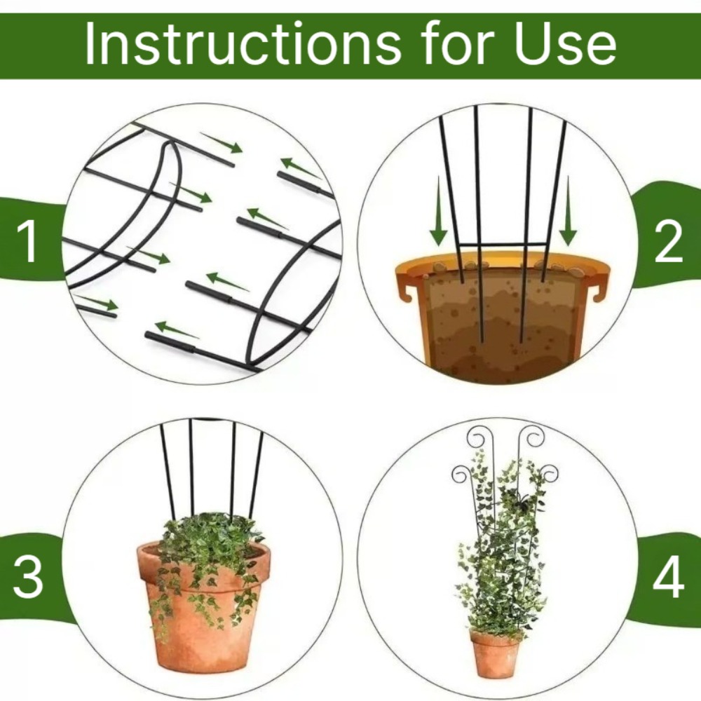 Climbing Plant Trellis ABS Pla - Plant Support Stake 评论和价格