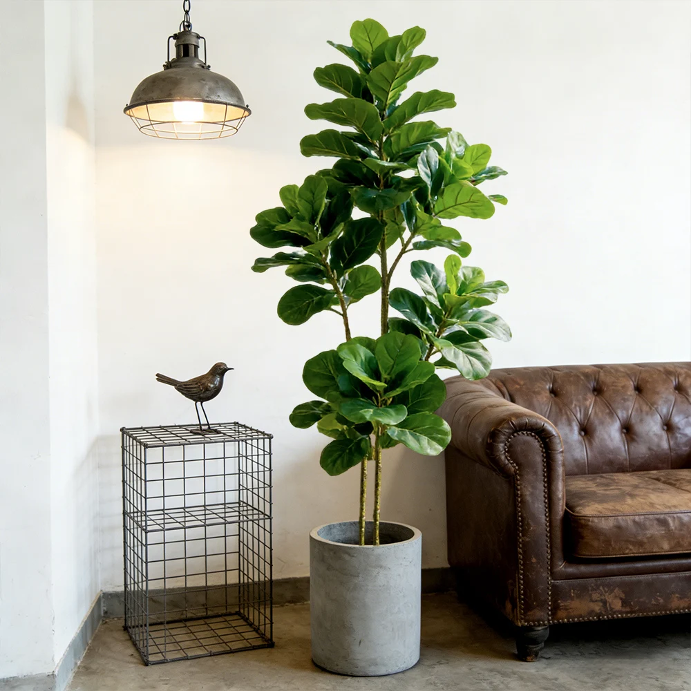 64/122cm Artificial Fiddle Fig - Fiddle Leaf Fig 评论和价格