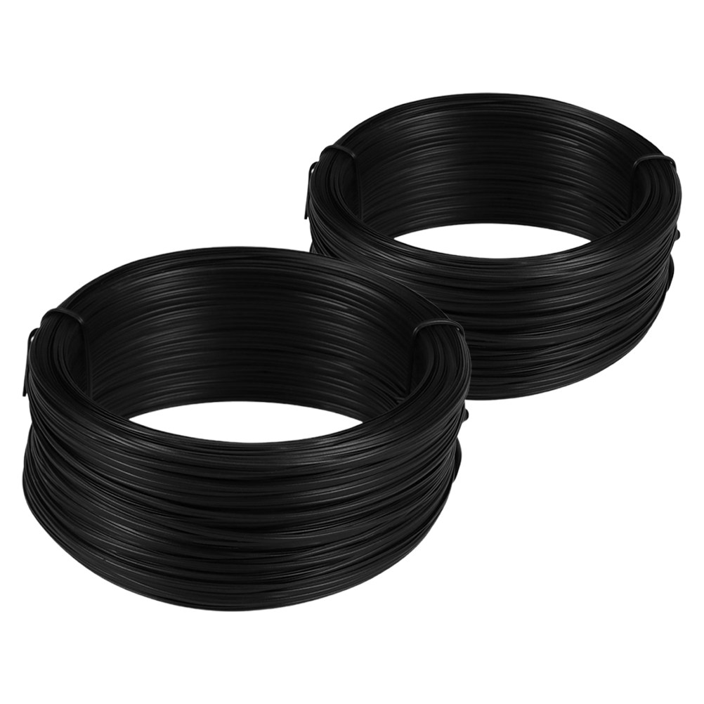 2Pcs Green Coated Wire Tie 55M - Plant Support Stake 评论和价格