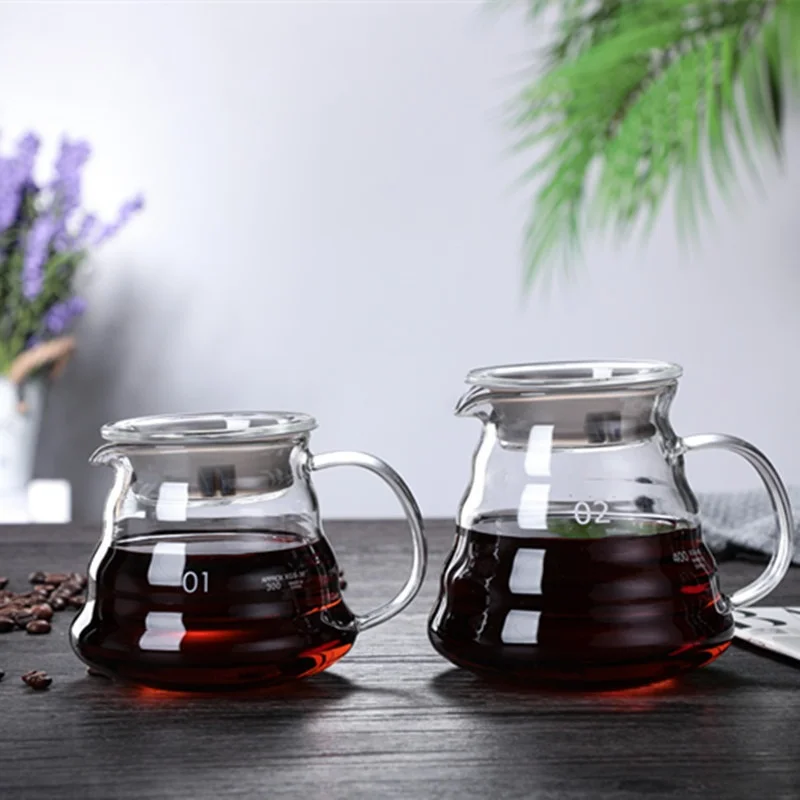 350/600/800ml Hand Brew Coffee - Pothos 评论和价格