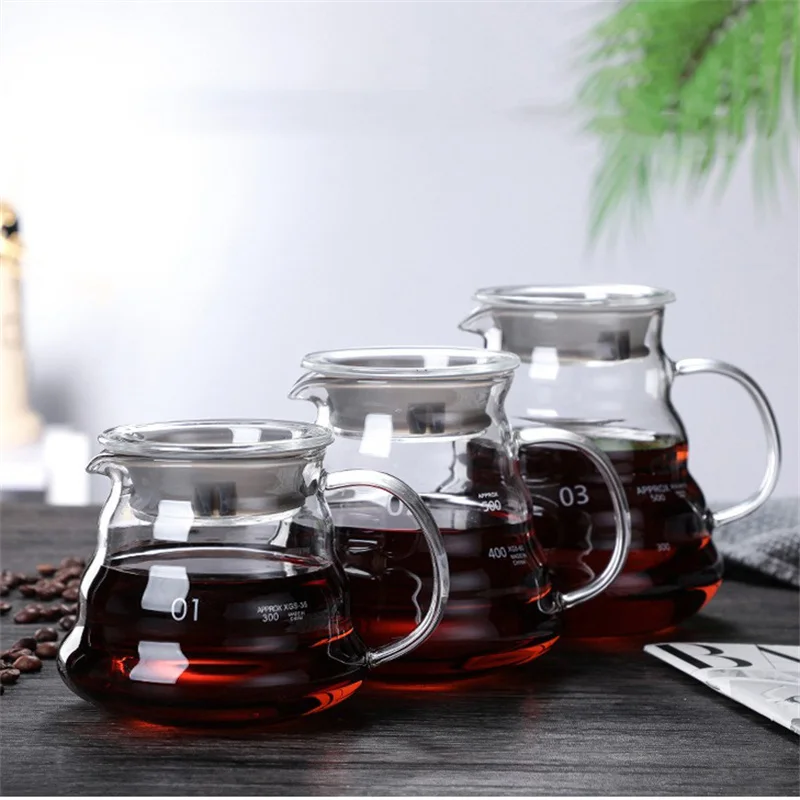 350/600/800ml Hand Brew Coffee - Pothos 评论和价格