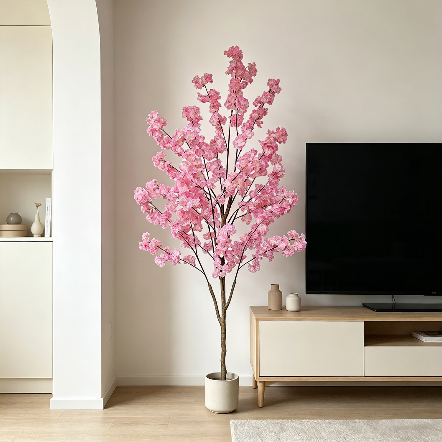 100-220cm Artificial Cherry Bl - Fiddle Leaf Fig 评论和价格