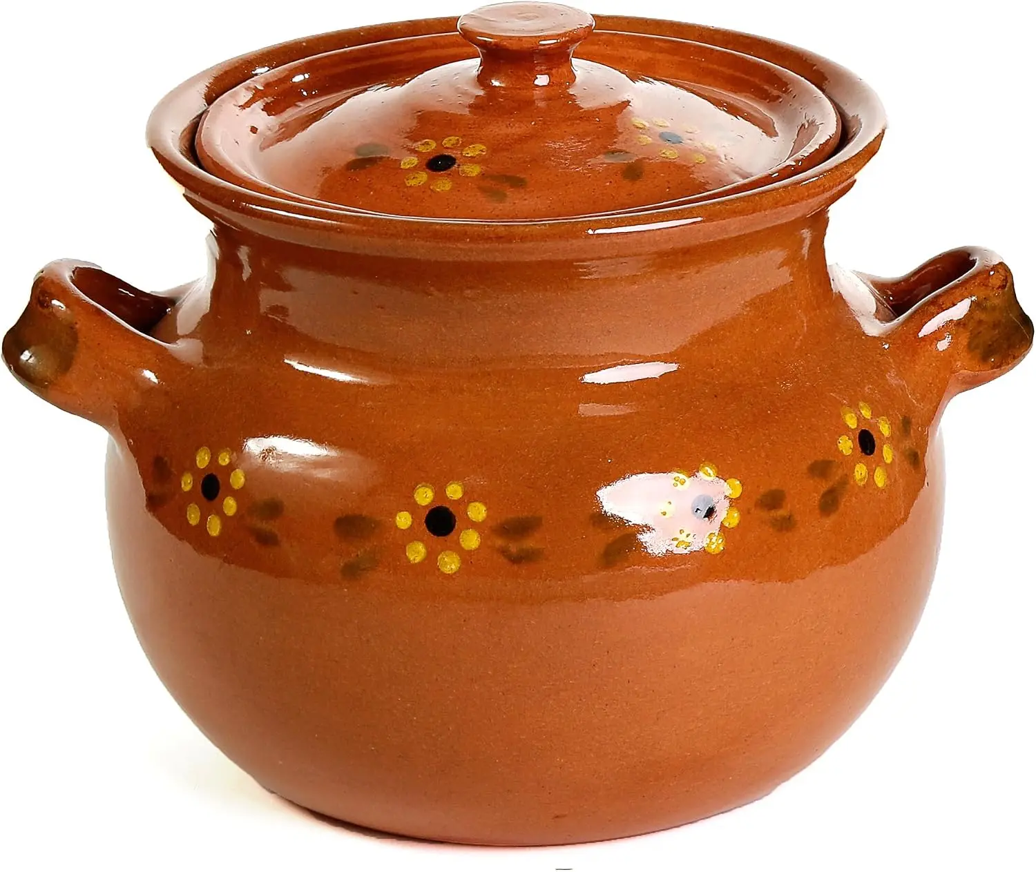 , Traditional Mexican Clay Bea - Terracotta Pot 评论和价格