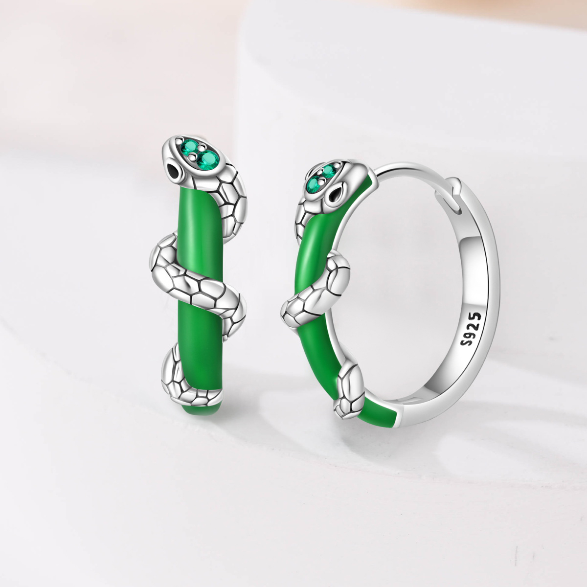 925 Sterling Silver Bamboo sta - Snake Plant 评论和价格