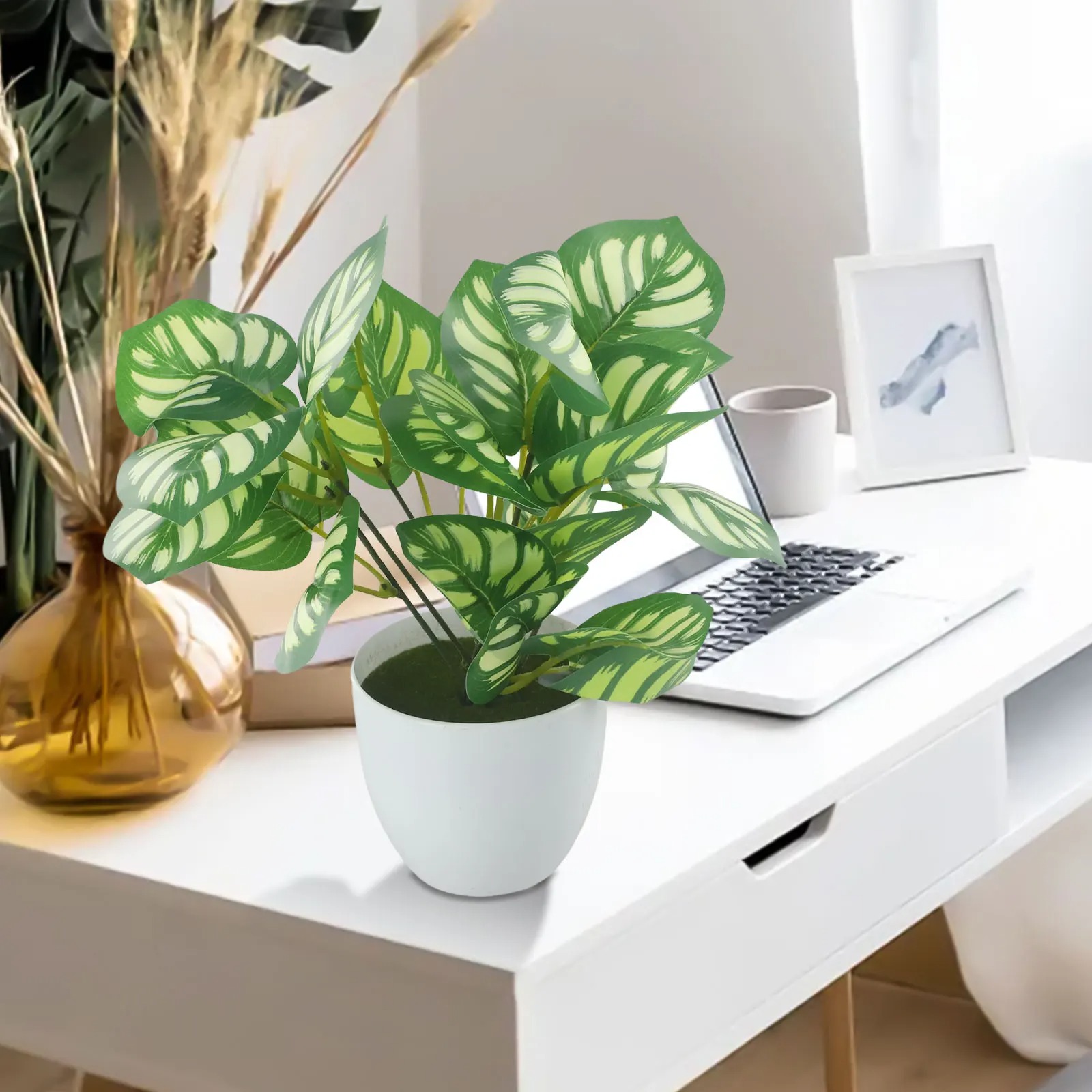 1PC Artificial Foliage Plant P - Snake Plant 评论和价格