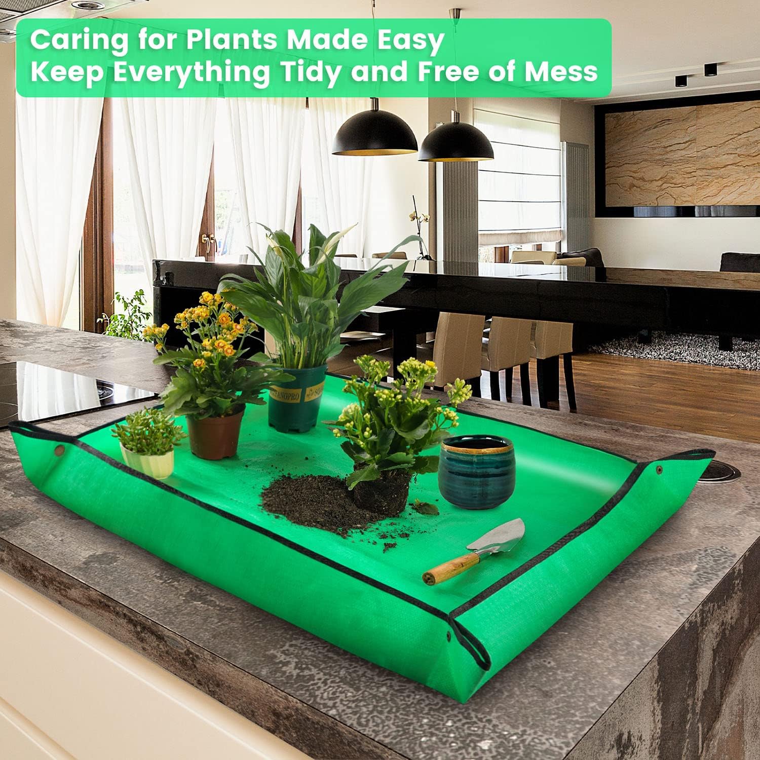 Planting Mat Square Garden Pad - Repotting Mat 评论和价格