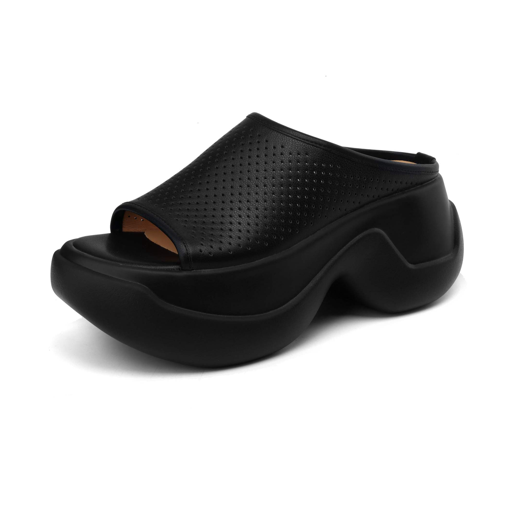 Krazing Pot Cow Leather Peep T - Pothos 评论和价格