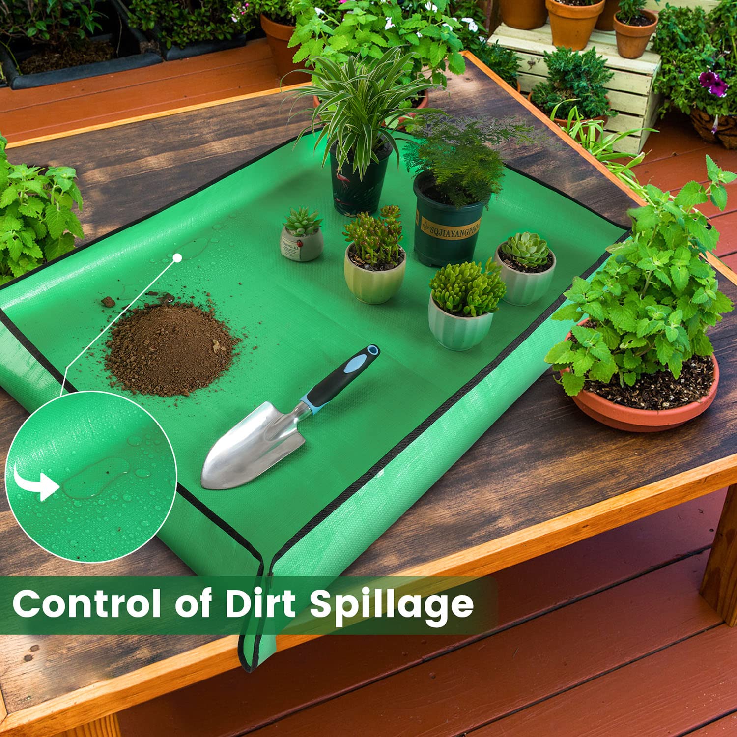 Innovative Extra-Large Waterpr - Repotting Mat 评论和价格